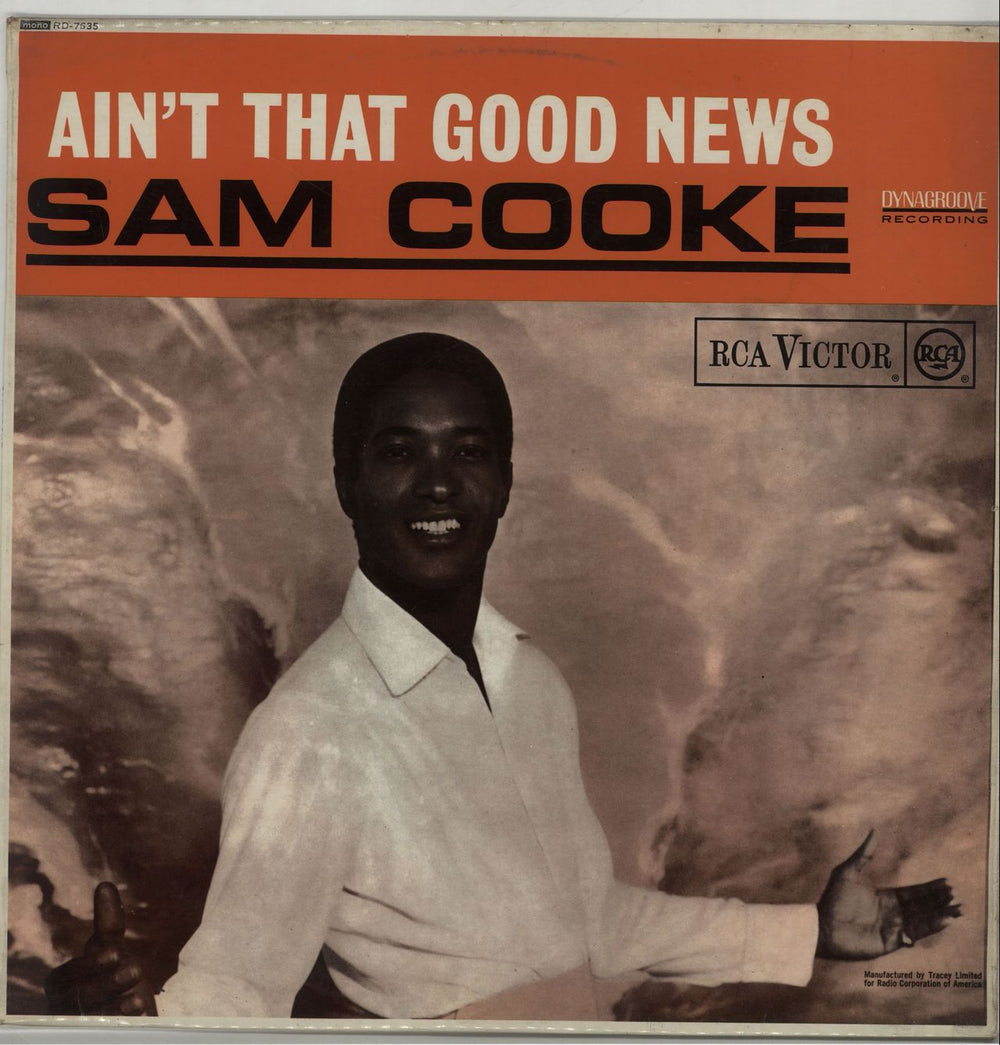 Sam Cooke Ain't That Good News UK vinyl LP album (LP record) RD-7635