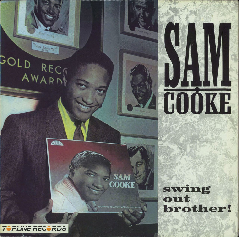 Sam Cooke Swing Out Brother! UK vinyl LP album (LP record) TOP171