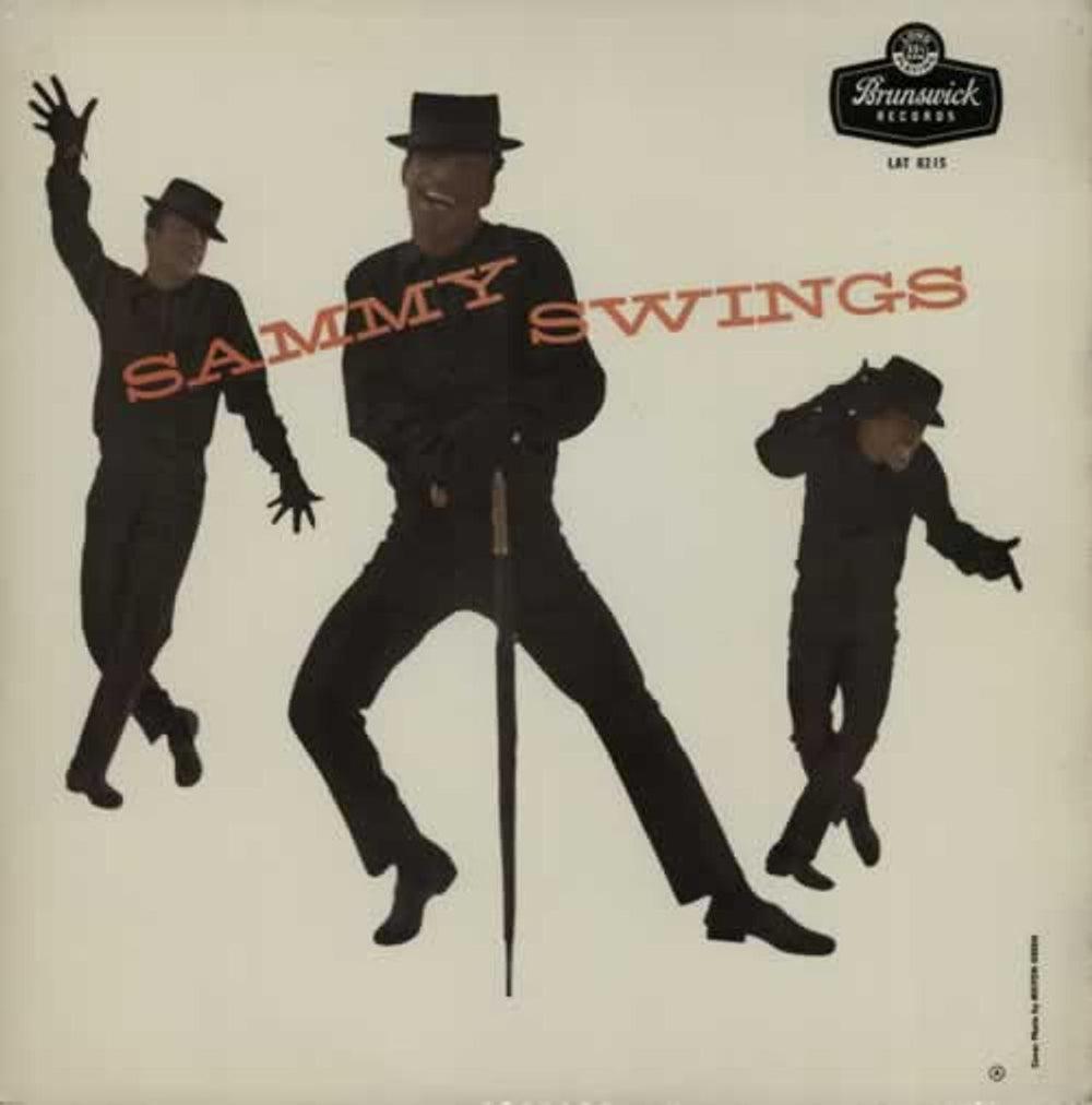 Sammy Davis Jr Sammy Swings UK vinyl LP album (LP record) LAT8215