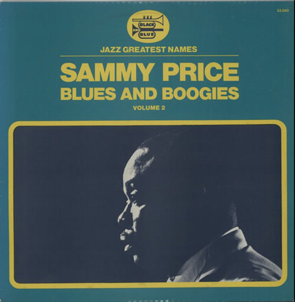 Sammy Price Blues And Boogies - Volume 2 French vinyl LP album (LP record) 33.040