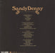 Sandy Denny Early Home Recordings - RSD 2022 - Sealed UK 2-LP vinyl record set (Double LP Album) SNY2LEA788919