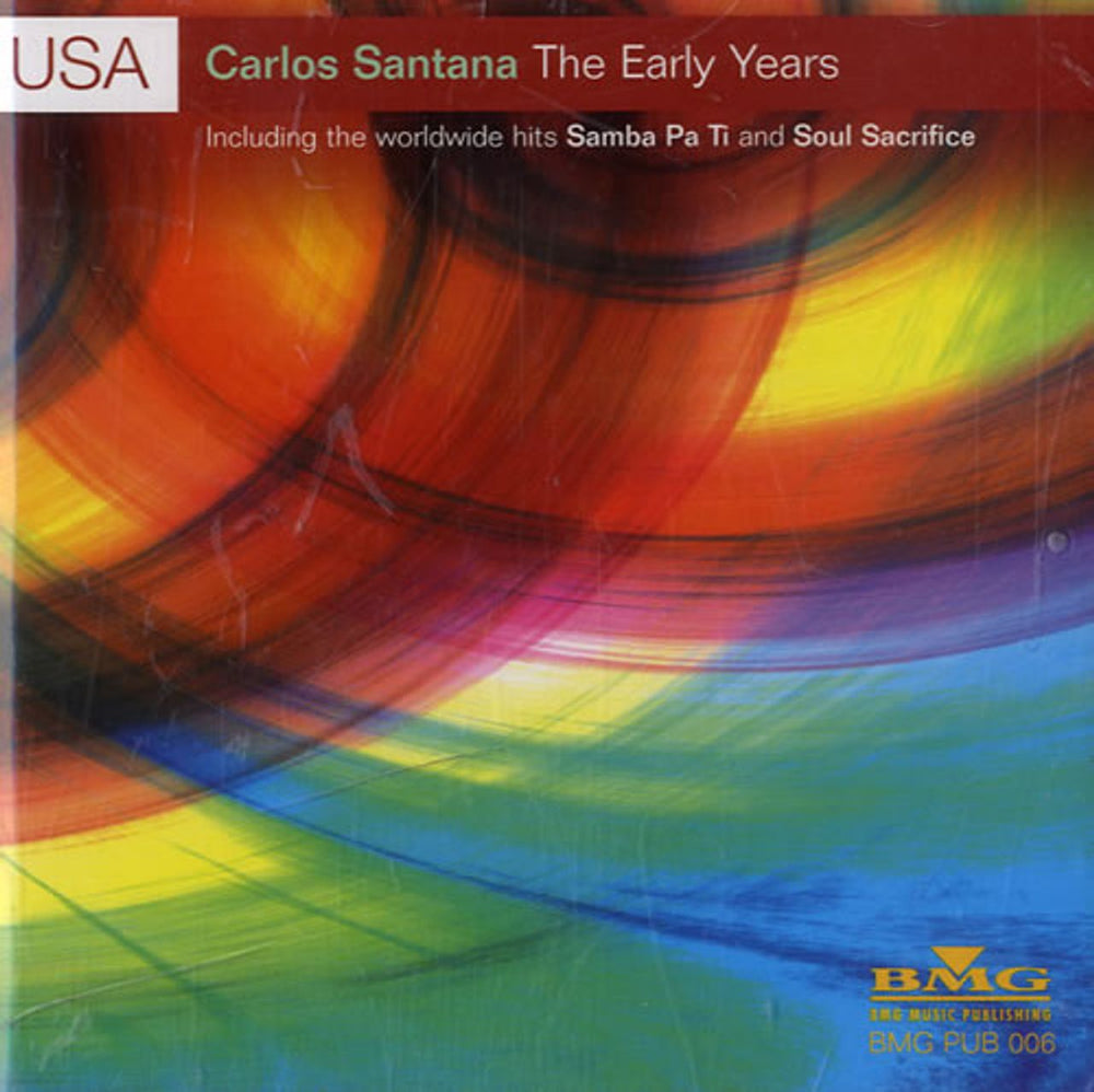 Santana Carlos Santana: The Early Years UK Promo CD album (CDLP) BMGPUB006