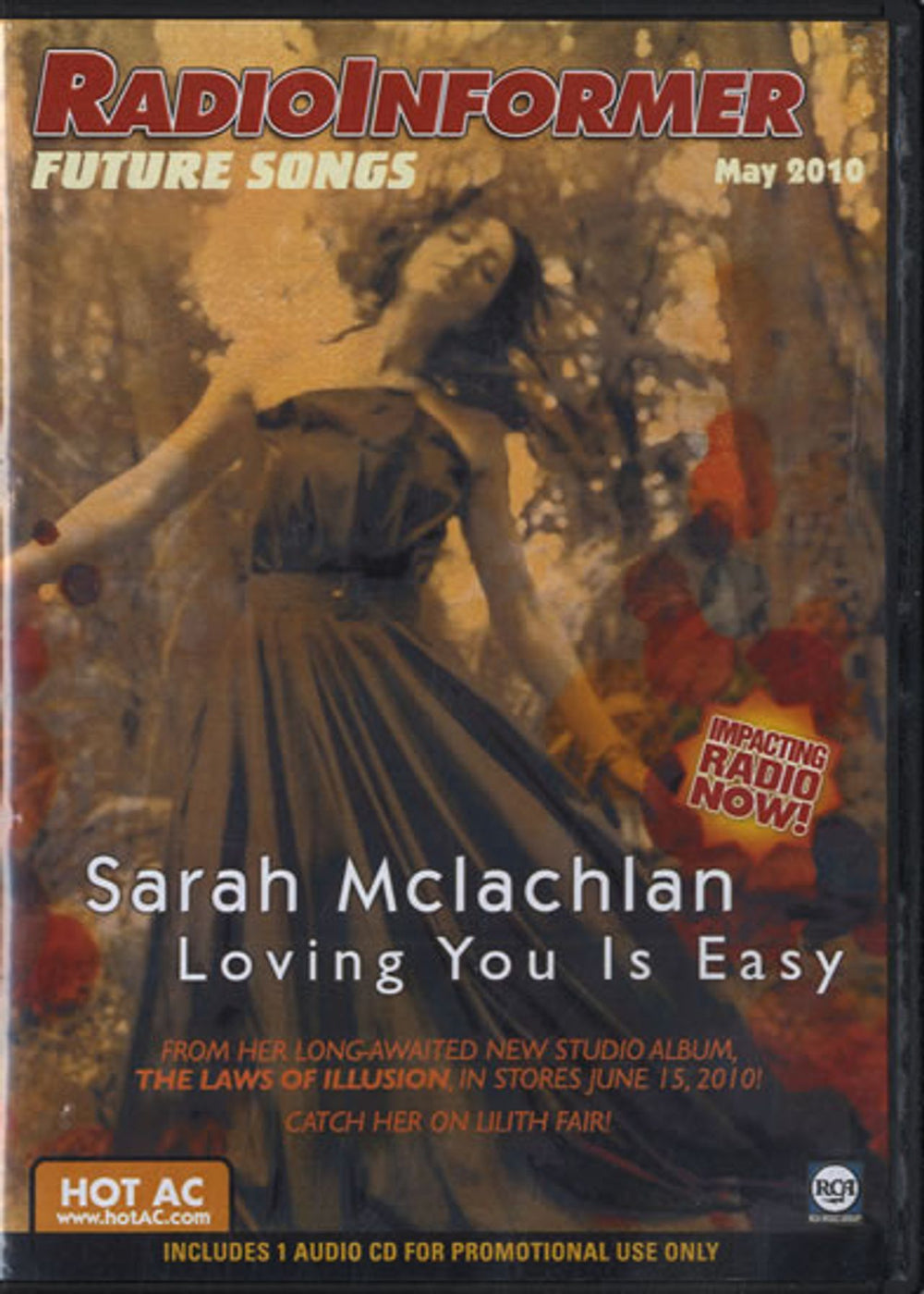 Sarah McLachlan Radioinformer US Promo CD-R acetate CDRACETATE