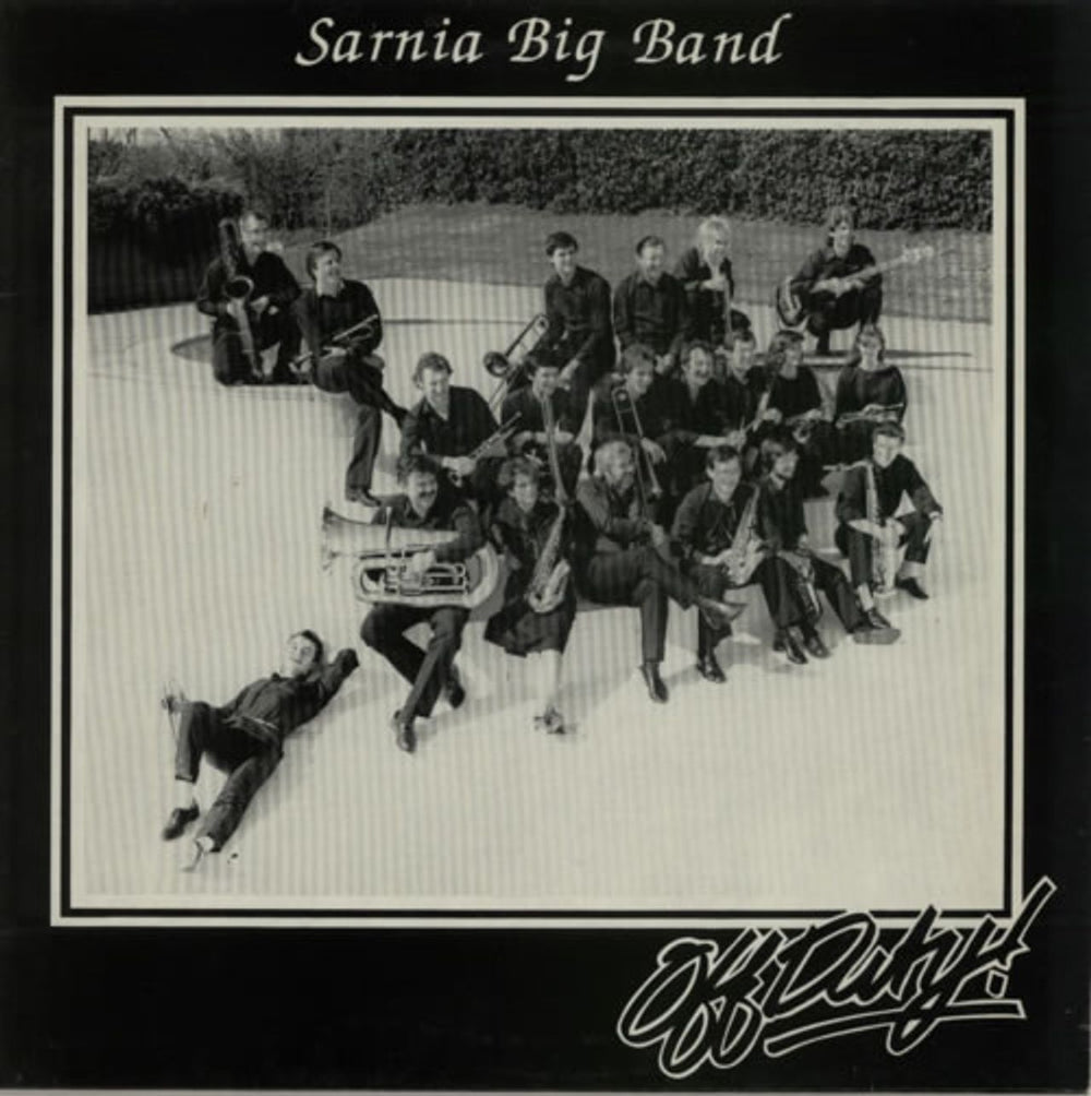 Sarnia Big Band Off Duty UK vinyl LP album (LP record) SBB5