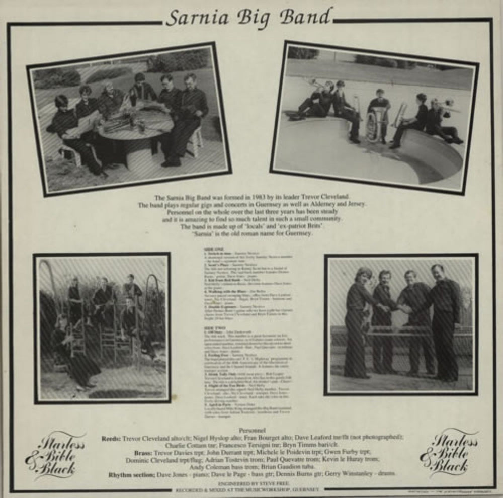 Sarnia Big Band Off Duty UK vinyl LP album (LP record) W61LPOF622484