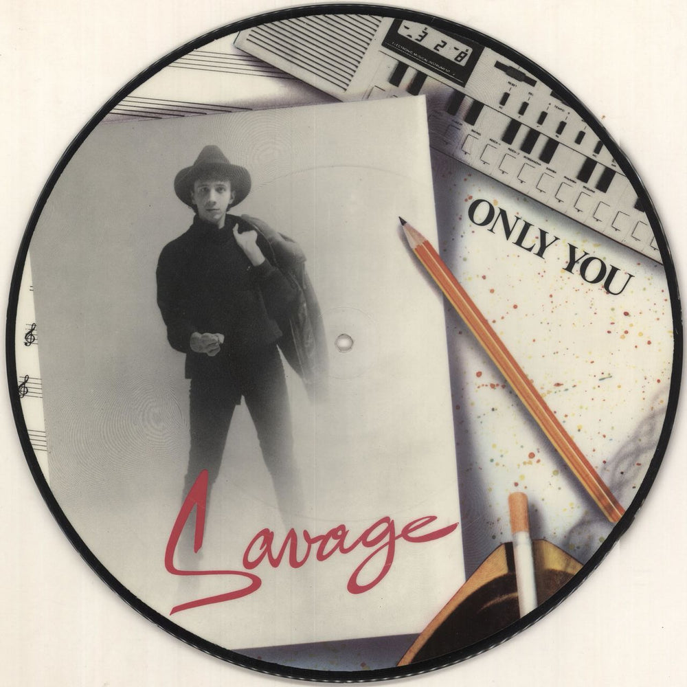 Savage (Italo-Disco) Only You Italian 12" vinyl picture disc (12 inch picture record) MIX195