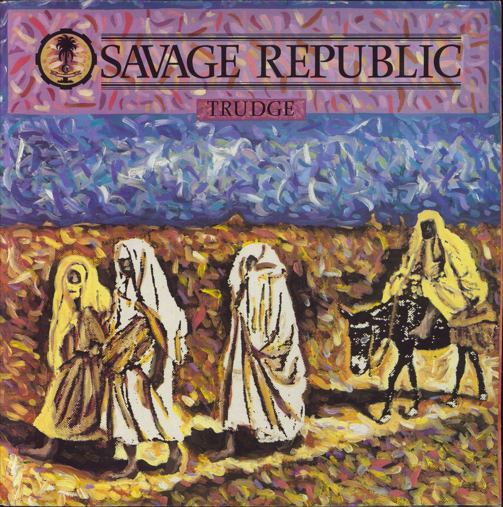 Savage Republic Trudge Belgian Promo 12" vinyl single (12 inch record / Maxi-single) BIAS11