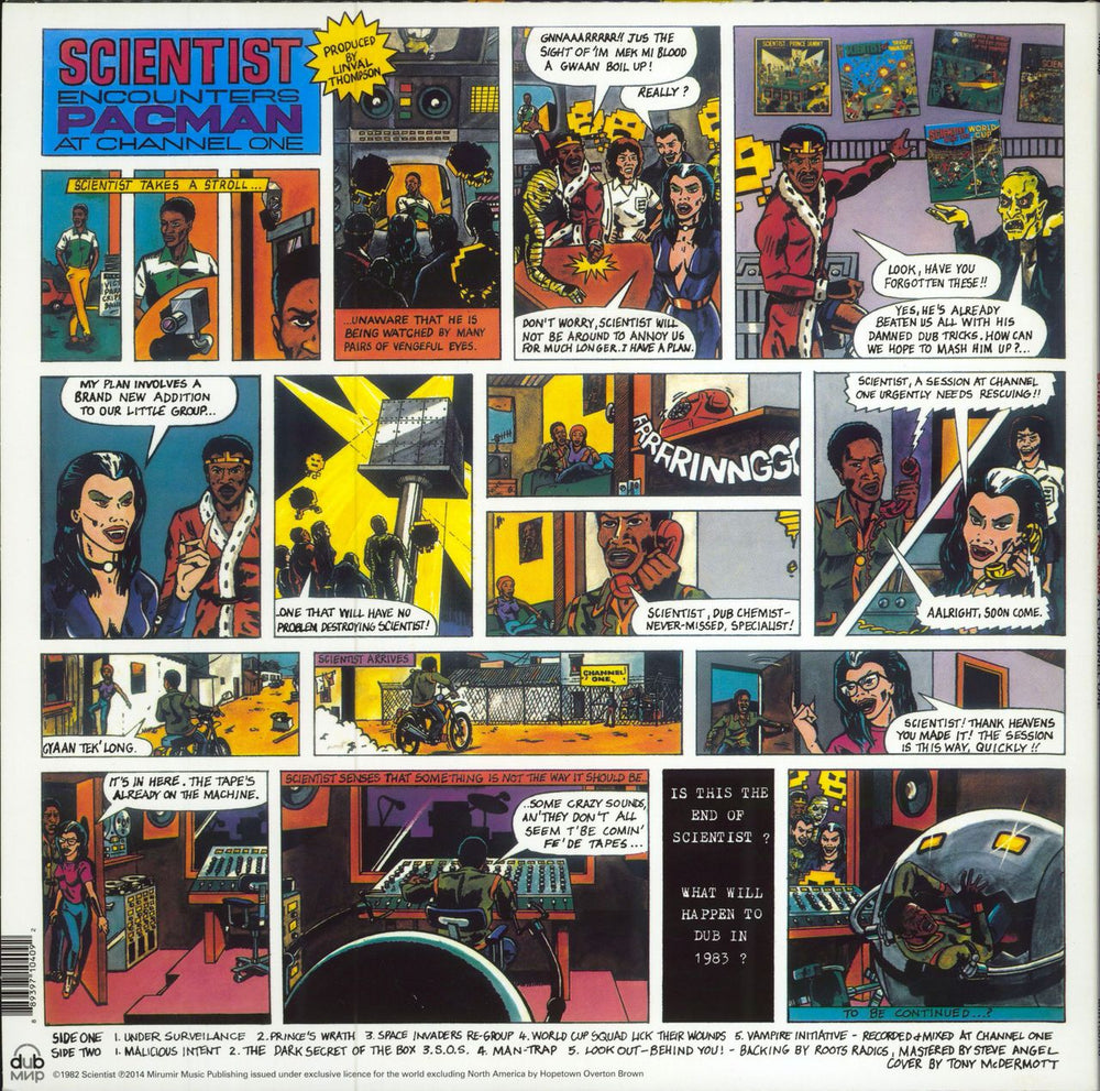 Scientist Scientist Encounters Pac-Man UK vinyl LP album (LP record) 889397104092