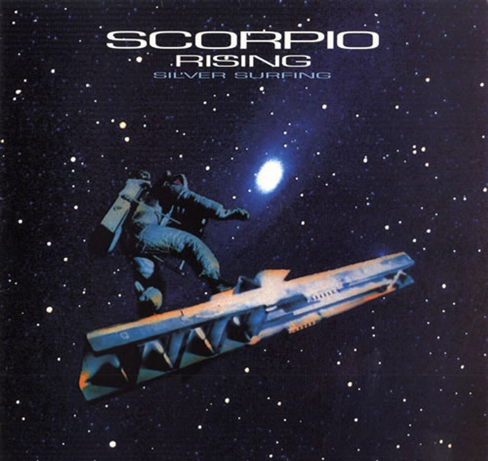 Scorpio Rising Silver Surfing UK 12" vinyl single (12 inch record / Maxi-single) 12CHAP71