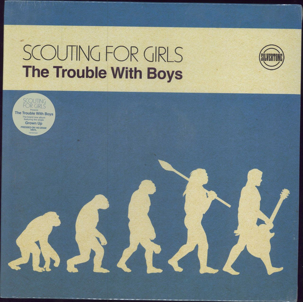 Scouting For Girls The Trouble With Boys - Sealed UK vinyl LP album (LP record) 190759703311