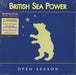 Sea Power Open Season - Blue Vinyl/Picture Disc - Sealed UK 2-LP vinyl record set (Double LP Album) RT0181LPX