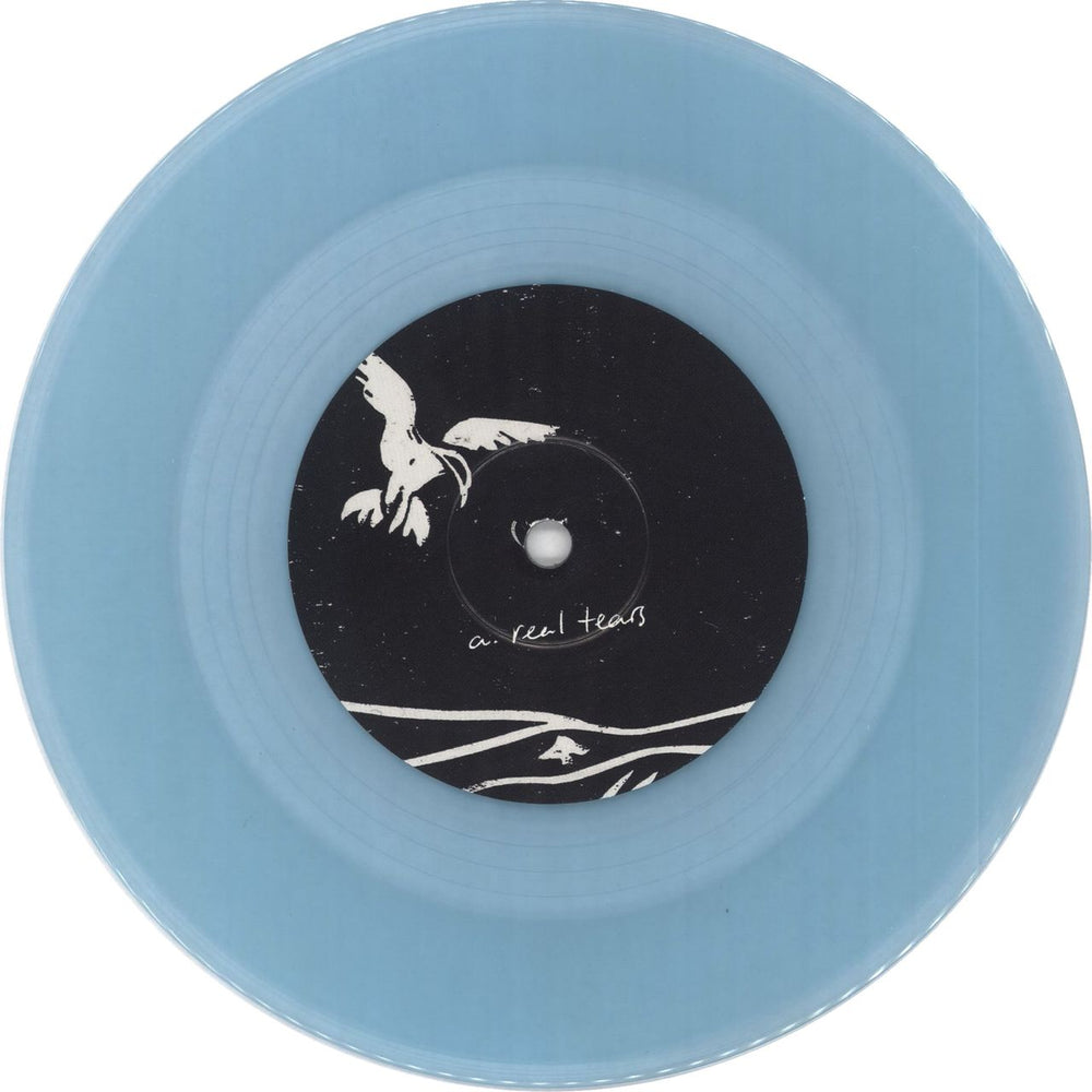 Seabirds Real Tears - Transparent Blue Vinyl US 7" vinyl single (7 inch record / 45) ZGC07RE717436