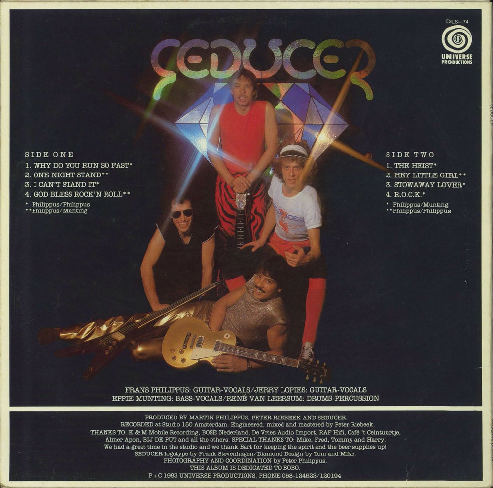 Seducer(Dutch) Seducer Dutch vinyl LP album (LP record)