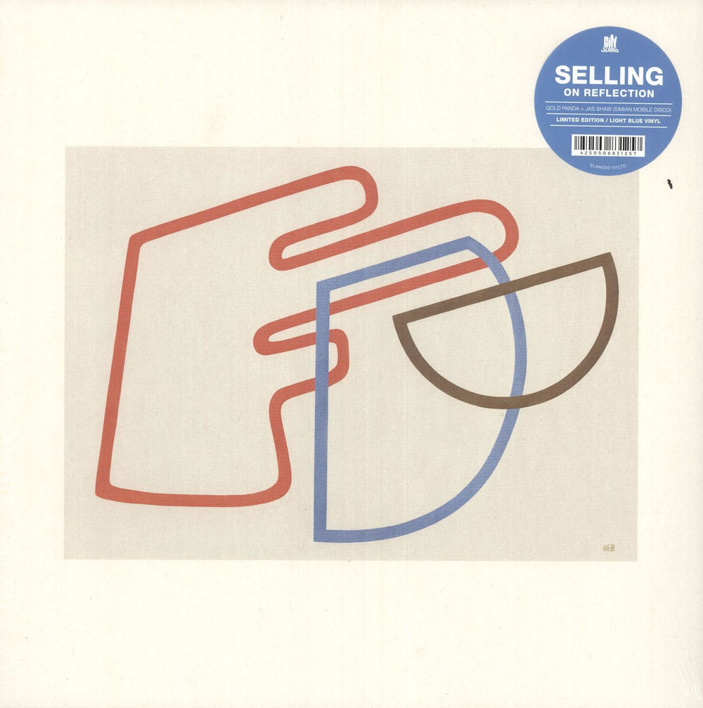 Selling On Reflection - Blue Vinyl - Sealed UK vinyl LP album (LP record) SLANG50191LTD