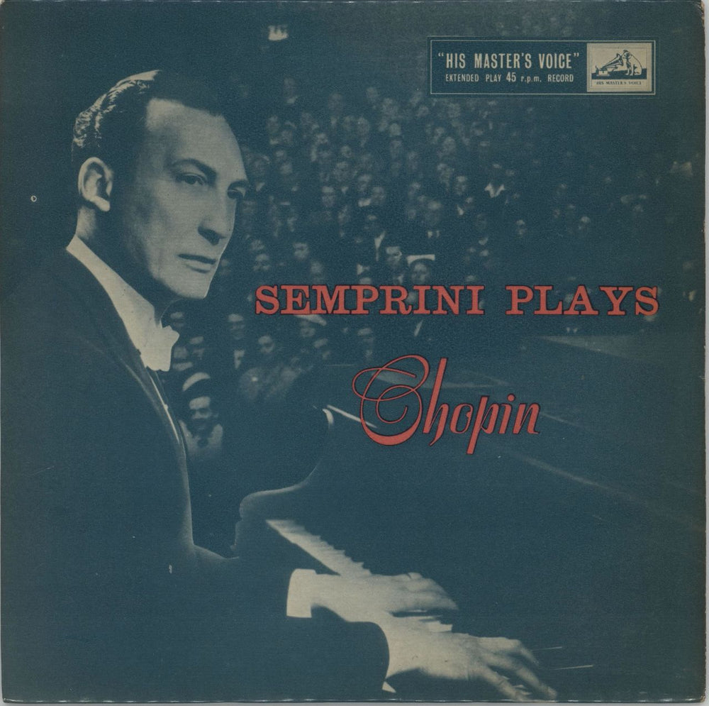 Semprini Semprini Plays Chopin UK 7" vinyl single (7 inch record / 45) 7EG8330