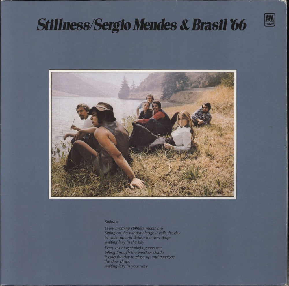 Sergio Mendes Stillness UK vinyl LP album (LP record) USLP57