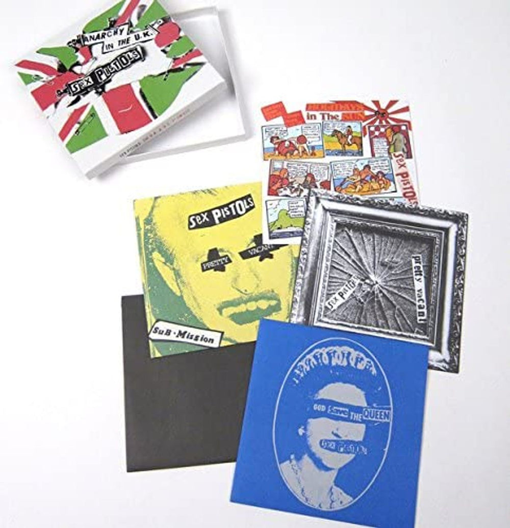 Sex Pistols Anarchy In The UK - The UK & US 7" Singles - Sealed US 7" single box set 081227943608