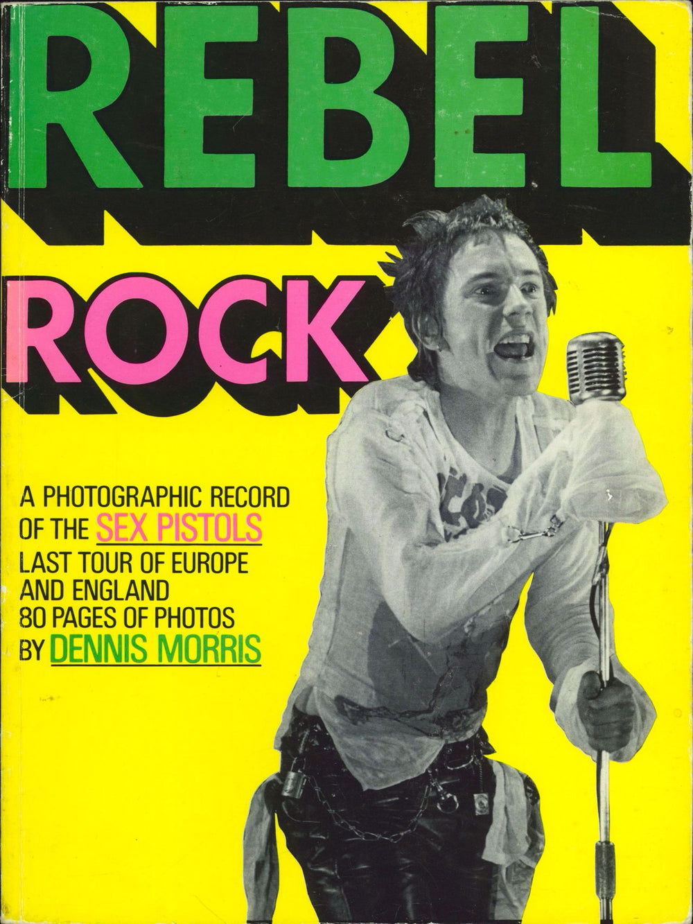 Sex Pistols Rebel Rock UK book 0-7119-0789-7