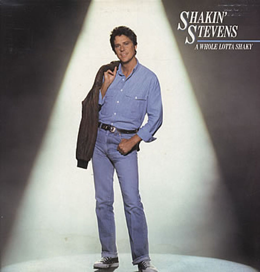 Shakin' Stevens A Whole Lotta Shaky UK vinyl LP album (LP record) MOOD5