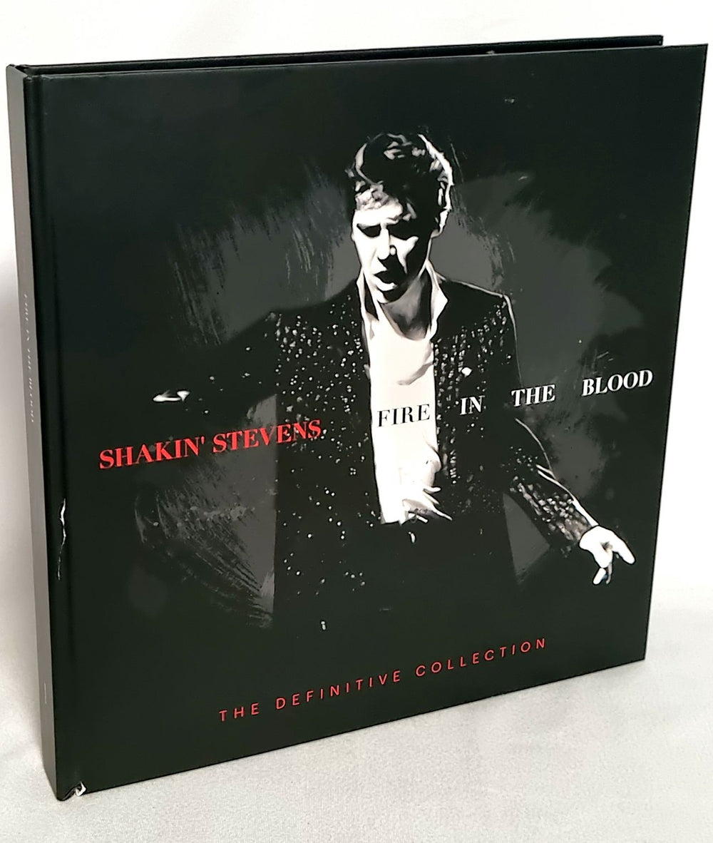 Shakin' Stevens Fire In The Blood: The Definitive Collection UK CD Album Box Set BMGCAT458BP