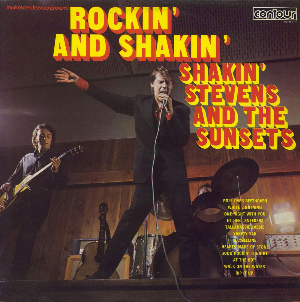 Shakin' Stevens Rockin' And Shakin' UK vinyl LP album (LP record) 2870152