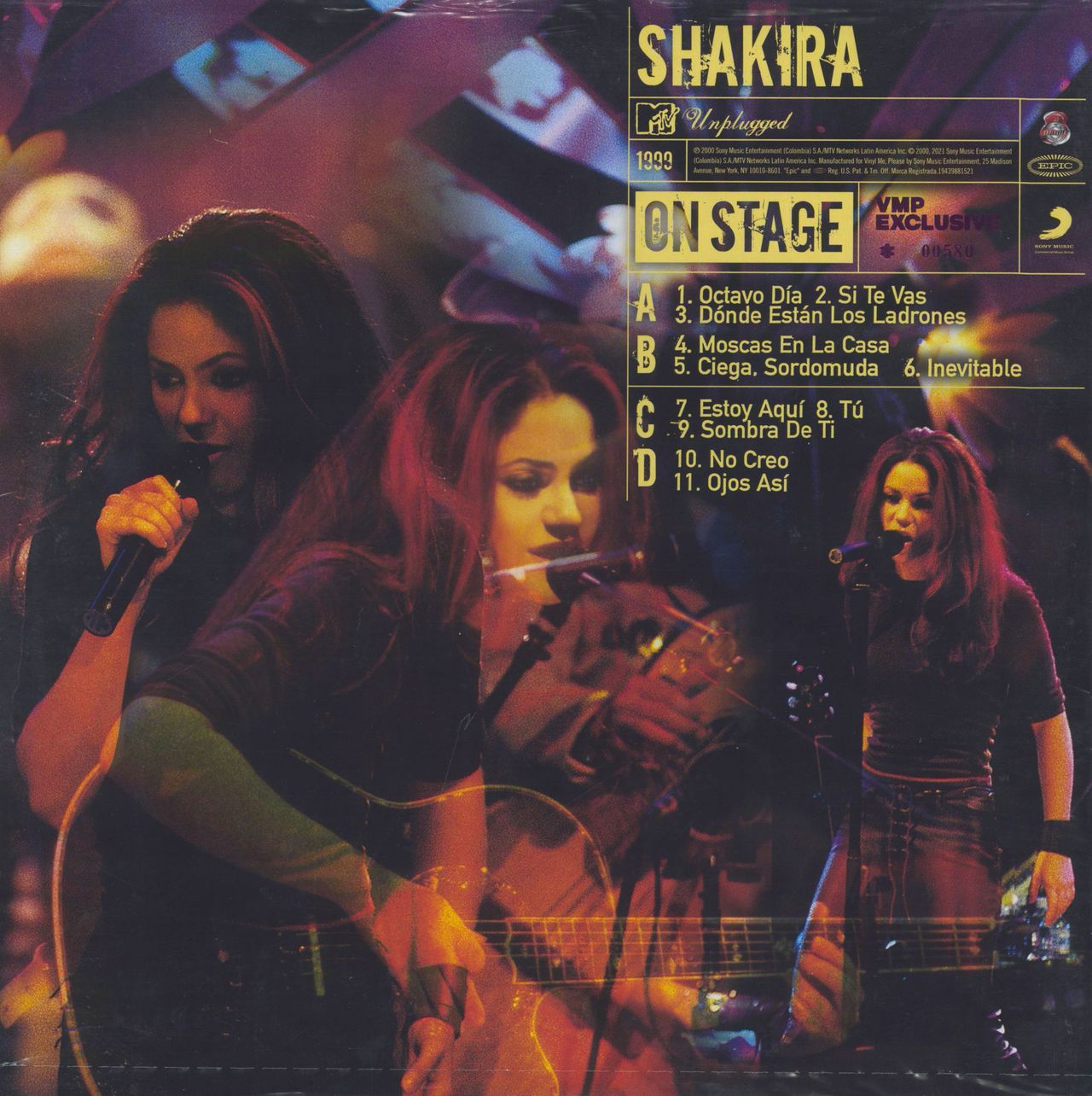 Shakira - MTV Unplugged vinyl VMP 2024 edition sealed