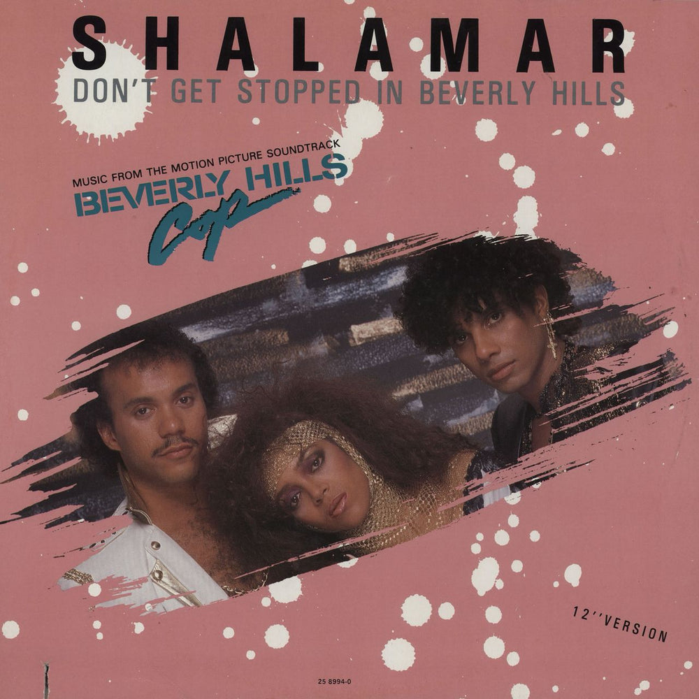 Shalamar Don't Get Stopped In Beverly Hills Italian 12" vinyl single (12 inch record / Maxi-single) 258994-0