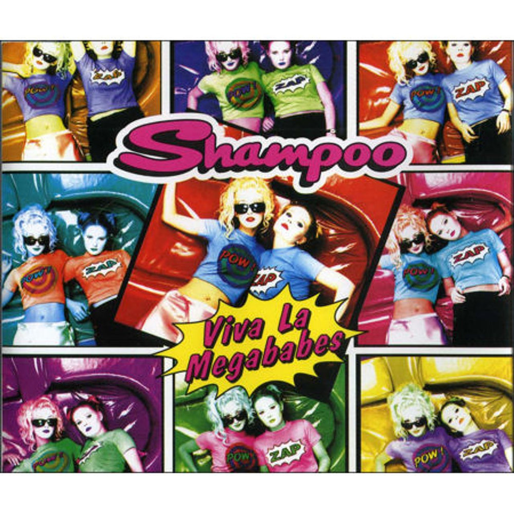 Shampoo Viva Le Megababes UK Promo CD single (CD5 / 5") CDFOODDJ54