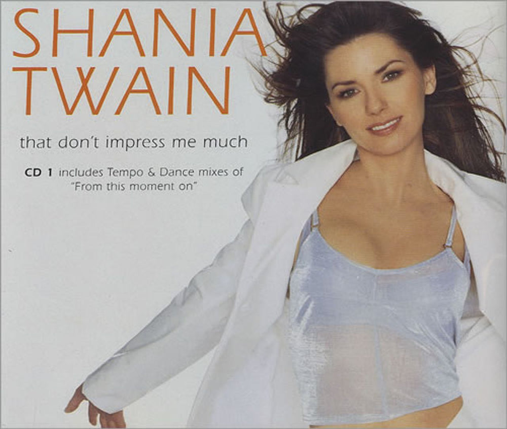 Shania Twain That Don't Impress Me Much UK 2-CD single set (Double CD single) 870803/759-2