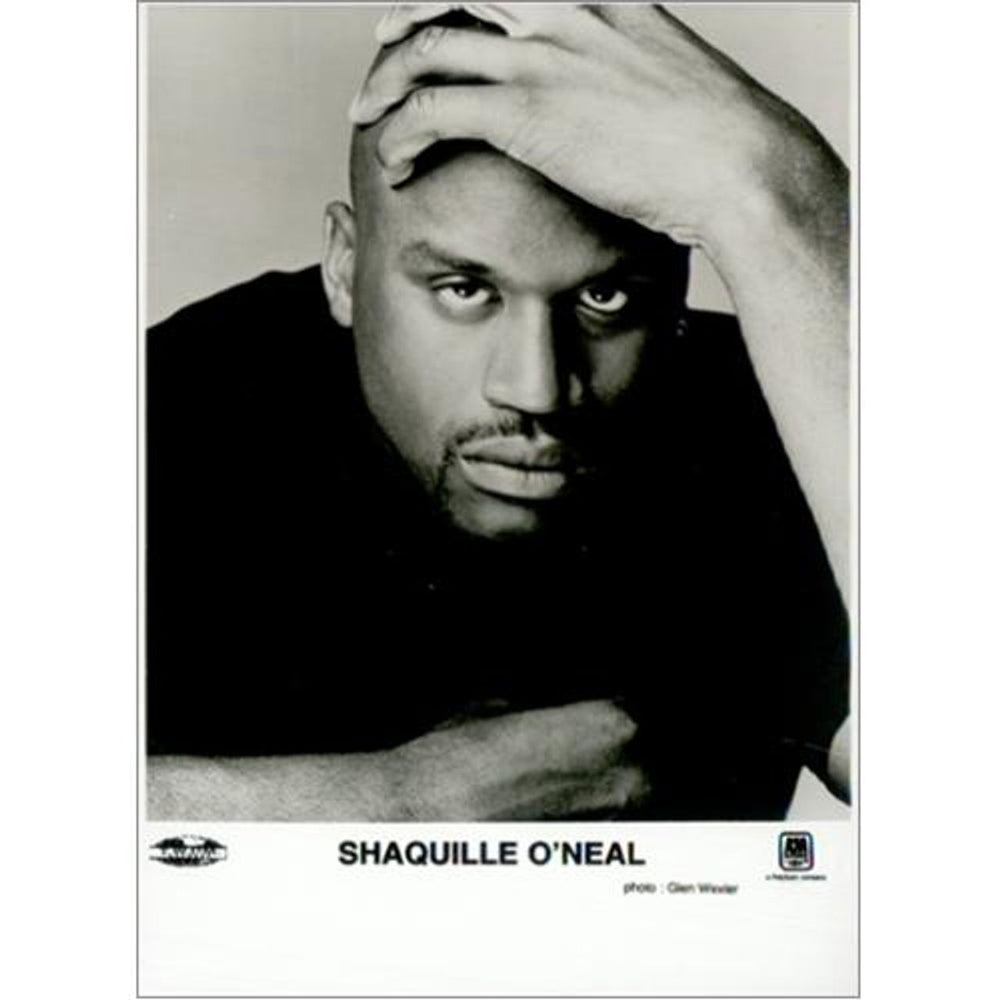 Shaquille O'Neal Respect UK Promo photograph PUBLICITY PHOTO