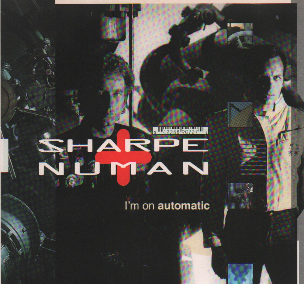 Sharpe & Numan I'm On Automatic UK 7" vinyl single (7 inch record / 45) PO43