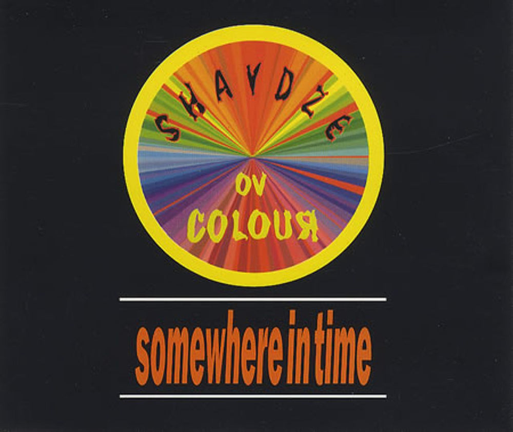 Shaydze Of Colour Somewhere In Time UK CD single (CD5 / 5") 74321234002