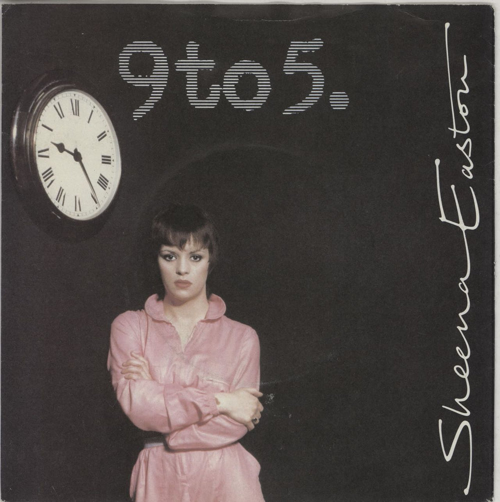 Sheena Easton 9 To 5 + p/s UK 7" vinyl single (7 inch record / 45) EMI5066