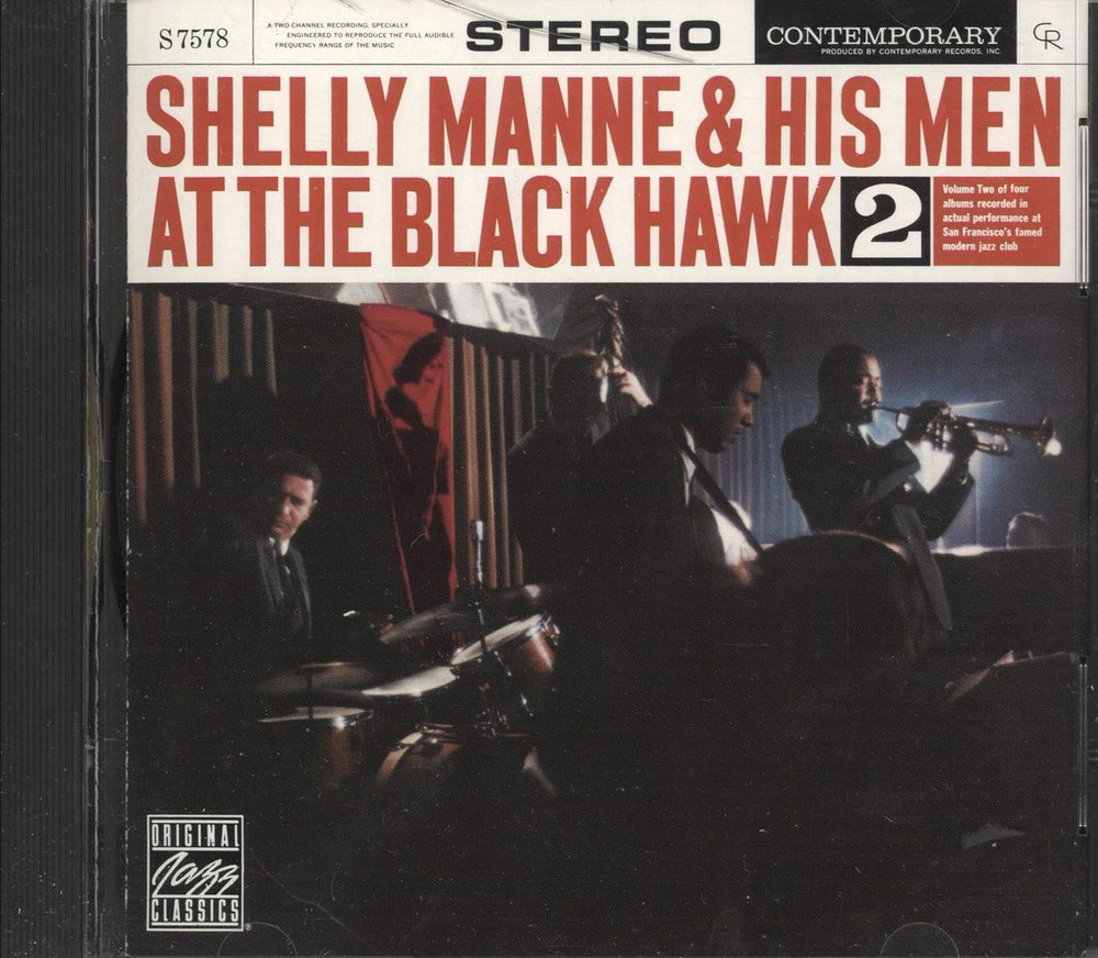 Shelly Manne At The Black Hawk 2 US CD album (CDLP) OJCCD-657-2