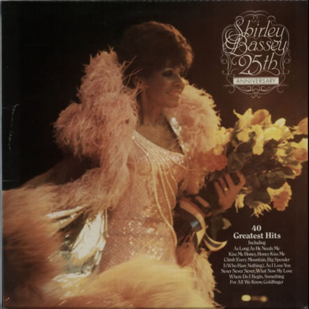 Shirley Bassey 25th Anniversary Album UK 2-LP vinyl record set (Double LP Album) SBTV60147/48