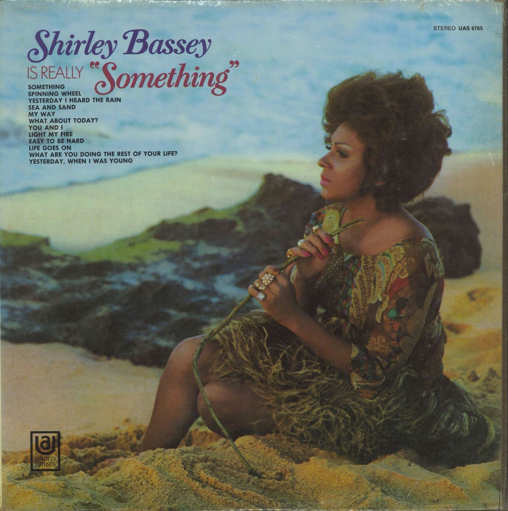 Shirley Bassey Is Really "Something" US vinyl LP album (LP record) UAS6765