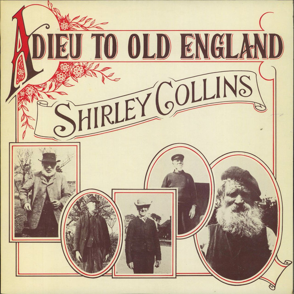 Shirley Collins Adieu To Old England - 2nd UK vinyl LP album (LP record) 12TS238