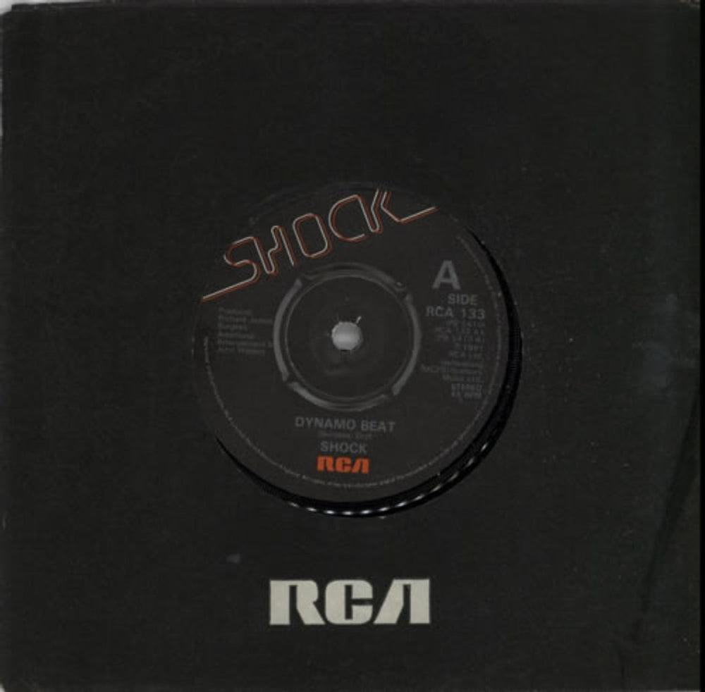 Shock Dynamo Beat UK Promo 7" vinyl single (7 inch record / 45) RCA133