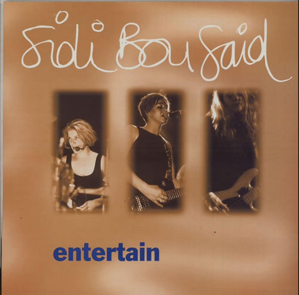 Sidi Bou Said Entertain UK vinyl LP album (LP record) TOPPMLP040