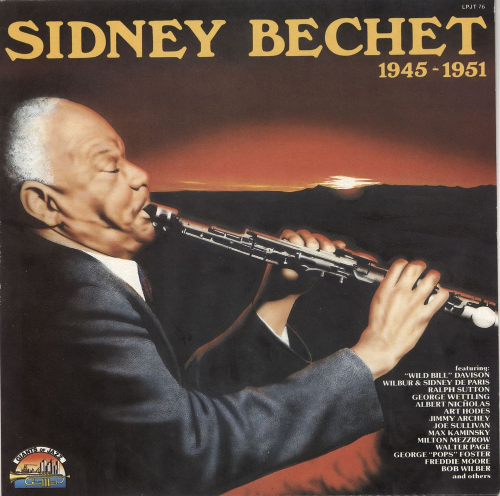 Sidney Bechet Sidney Bechet 1945-1951 Italian vinyl LP album (LP record) LPJT76