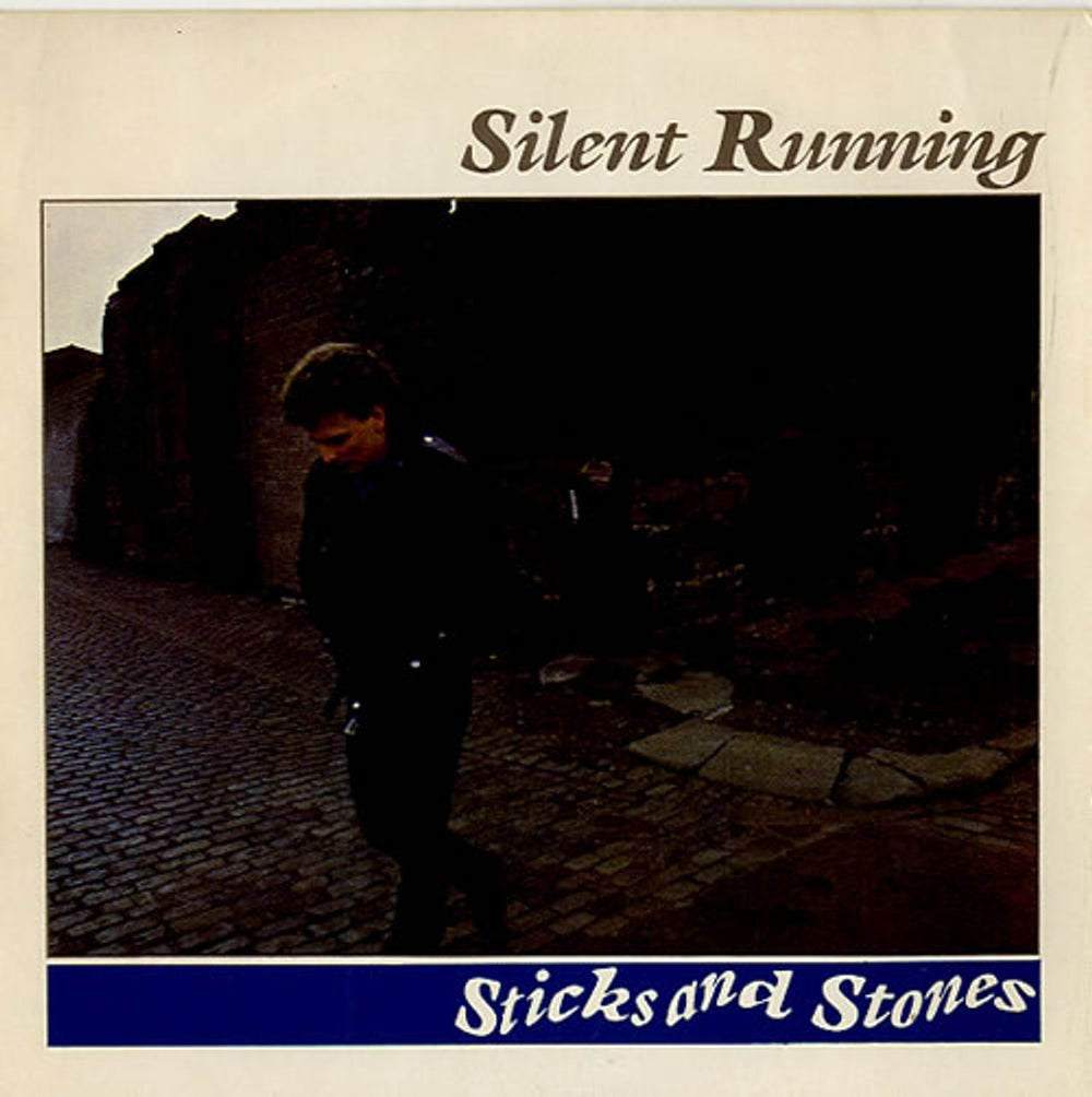 Silent Running Sticks And Stones - 4 Prong UK 7" vinyl single (7 inch record / 45) R6084