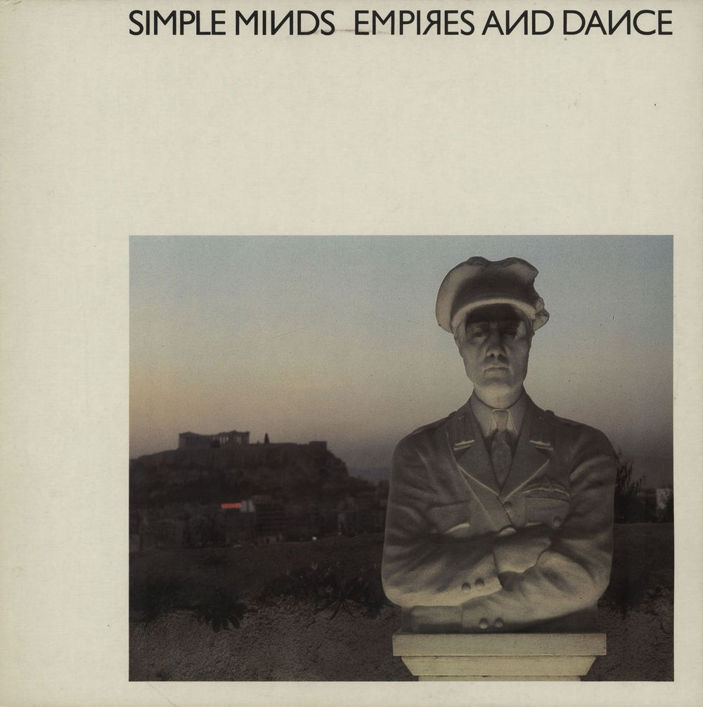 Simple Minds Empires And Dance + lyric insert - EX UK vinyl LP album (LP record) SPART1140