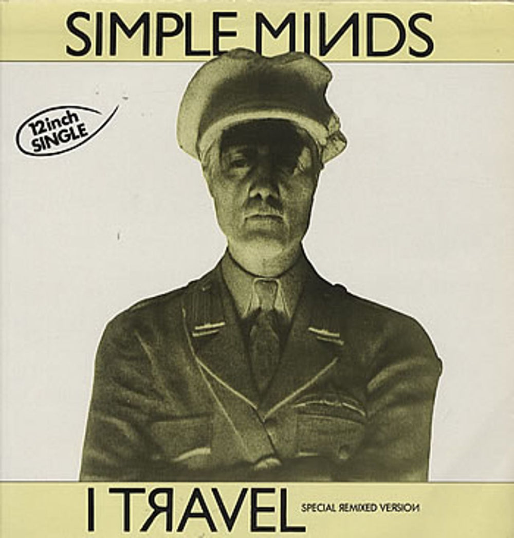 Simple Minds I Travel French 12" vinyl single (12 inch record / Maxi-single) 600289