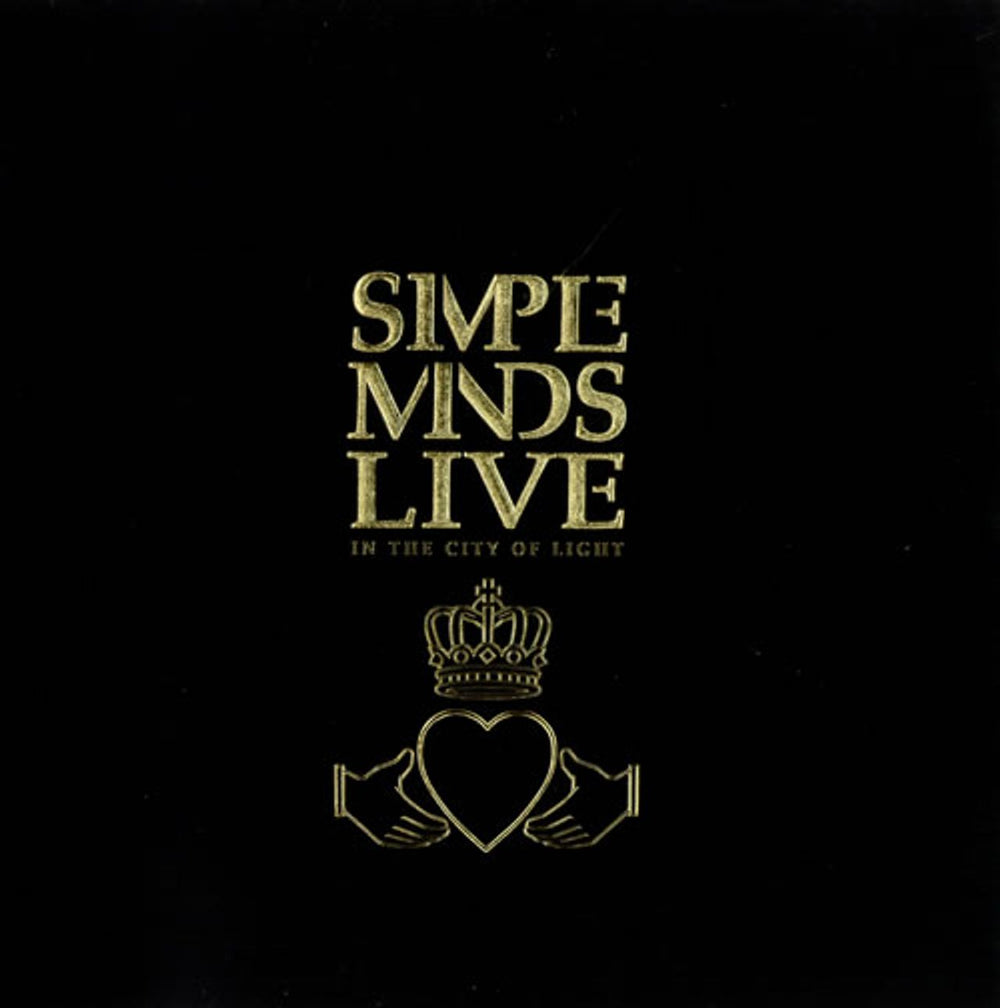 Simple Minds Live In The City Of Light UK 2-LP vinyl record set (Double LP Album) SMDL1