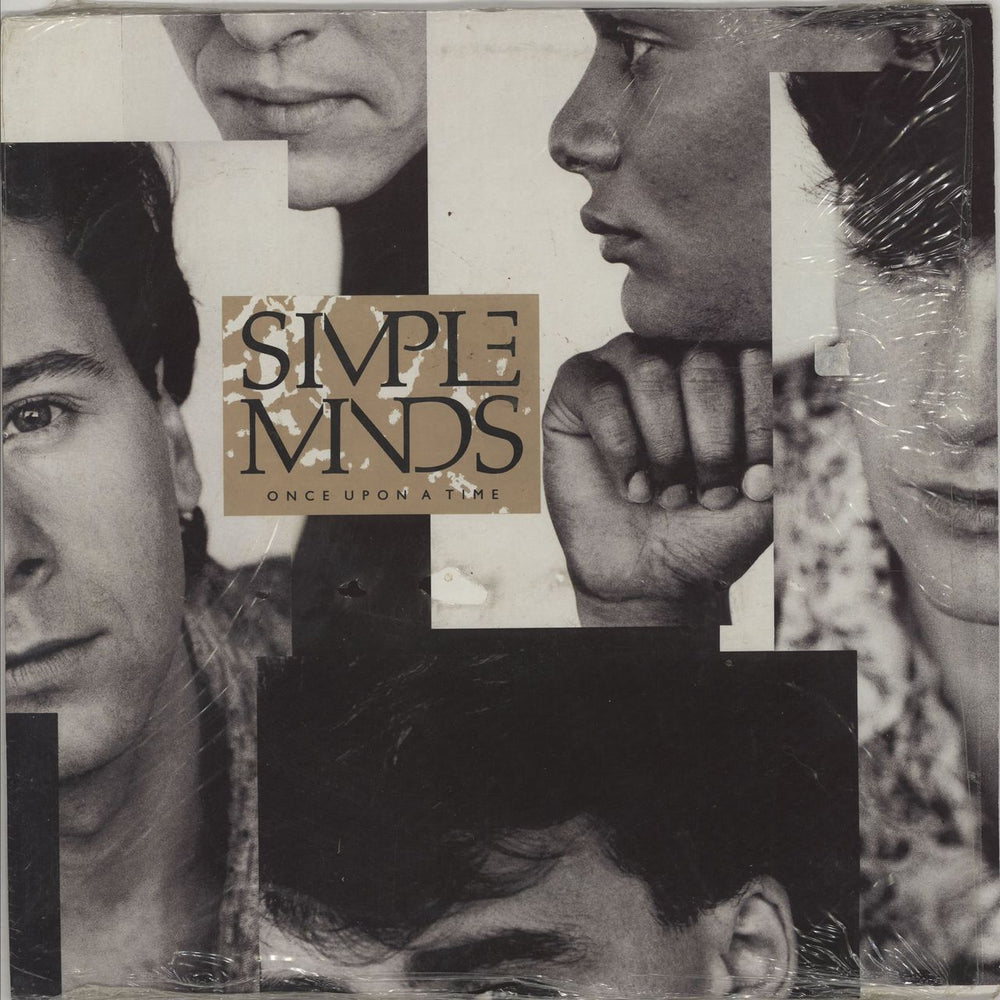 Simple Minds Once Upon A Time - Reversed artwork - shrink UK vinyl LP album (LP record) V2364