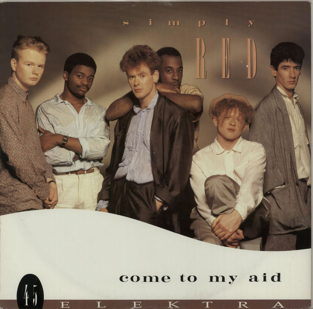 Simply Red Come To My Aid UK 12" vinyl single (12 inch record / Maxi-single) EKR19T