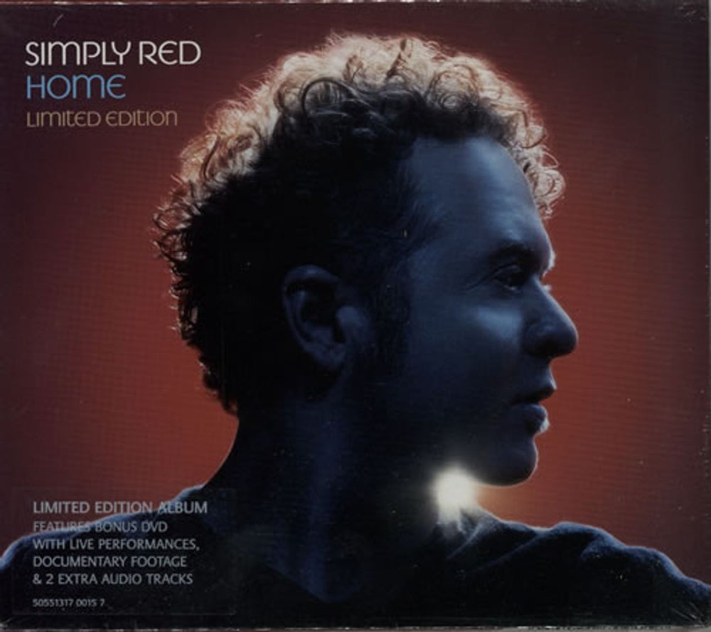 Simply Red Home UK 2-disc CD/DVD set SRA001CDX