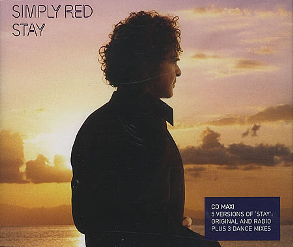 Simply Red Stay UK CD/DVD single set SRS010CD/DVD