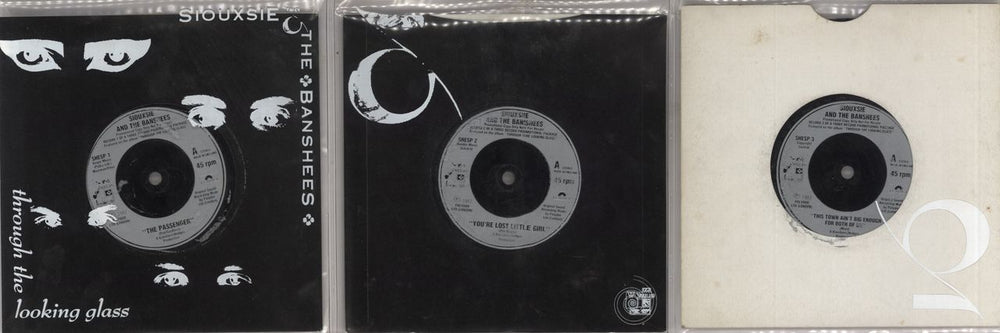 Siouxsie & The Banshees Through The Looking Glass UK Promo 7" vinyl single (7 inch record / 45)