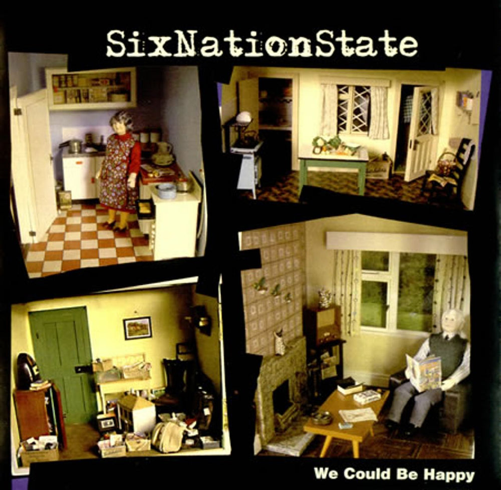 SixNationState We Could Be Happy - Yellow Vinyl UK 7" vinyl single (7 inch record / 45) JPR7027